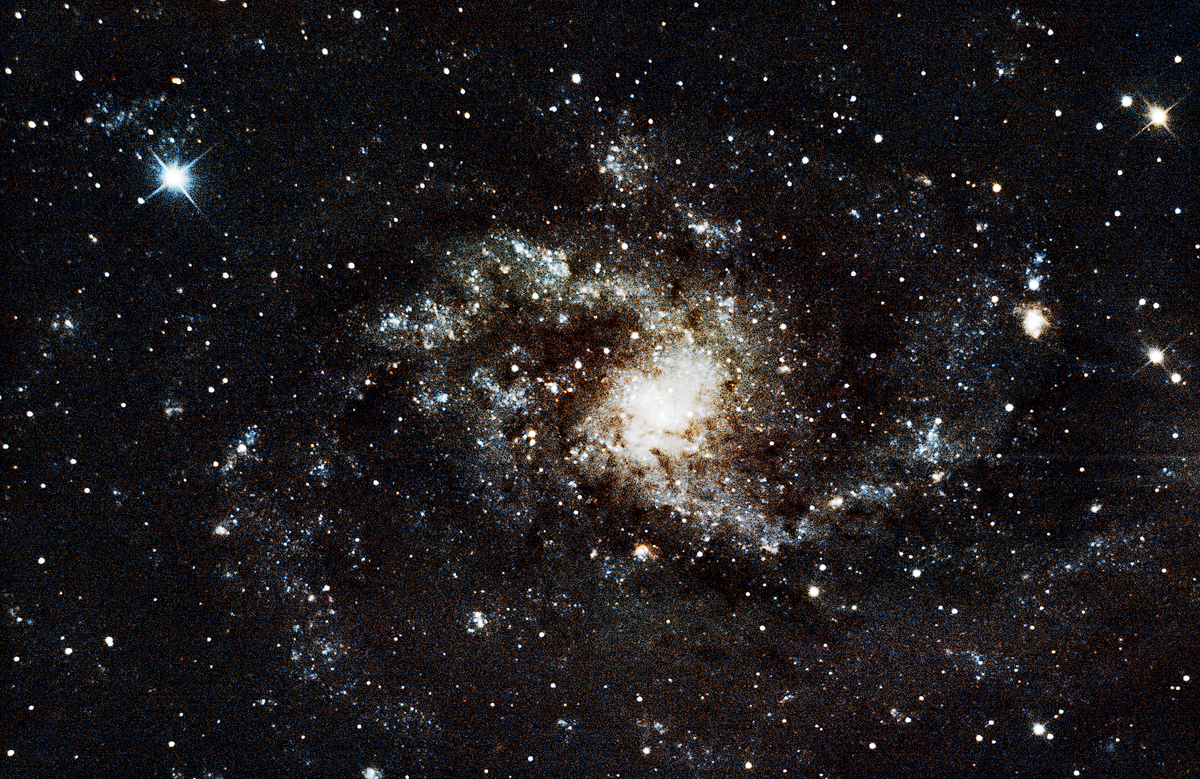 Messier 33 (Triangulum Galaxy) — face-on spiral in the Local Group, photographed from Plau am See on 6 Sep 2025